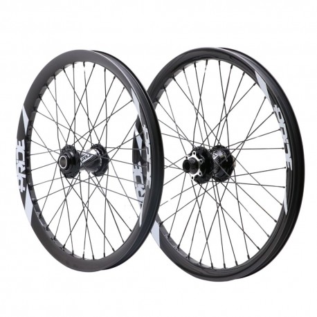 Roues 20" (406) Pride Wave Gloss White Pride Control noir