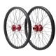 Roues 20" (406) Pride Wave Gloss black Pride 15mm rouge