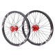 Roues 20" (406) Pride Wave Gloss grey Control rouge 10mm