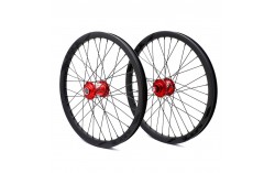 Roues 20" (406) Pride Wave Gloss grey Control rouge 10mm