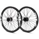 Roues 20" (406) Pride Wave matt white Control rouge 10mm