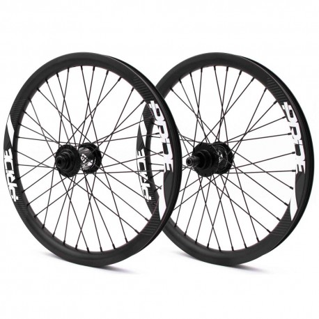 Roues 20" (406) Pride Wave matt white Control rouge 10mm