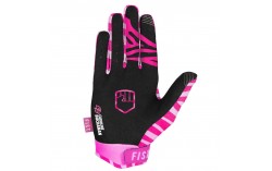 Gants Fist Enfant - Pink Zebra - Caroline BUCHANAN