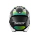 Casque Shot Furious - Mirage Blue Neon Yellow Pearly