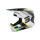 Casque Shot Furious - Mirage Blue Neon Yellow Pearly